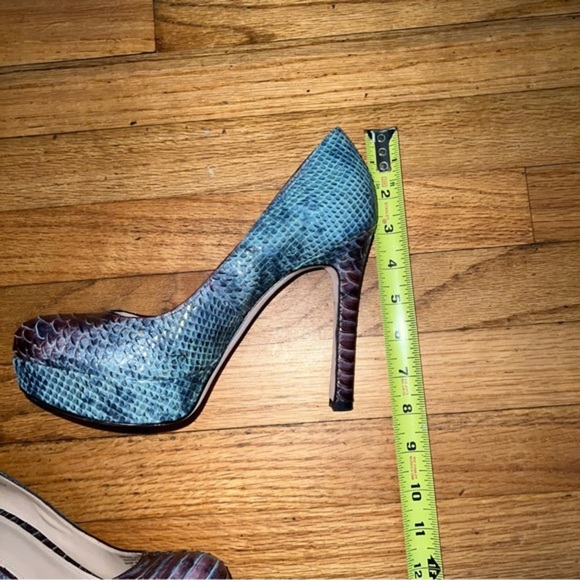 Joan and David real python leather platform - Picture 4 of 8